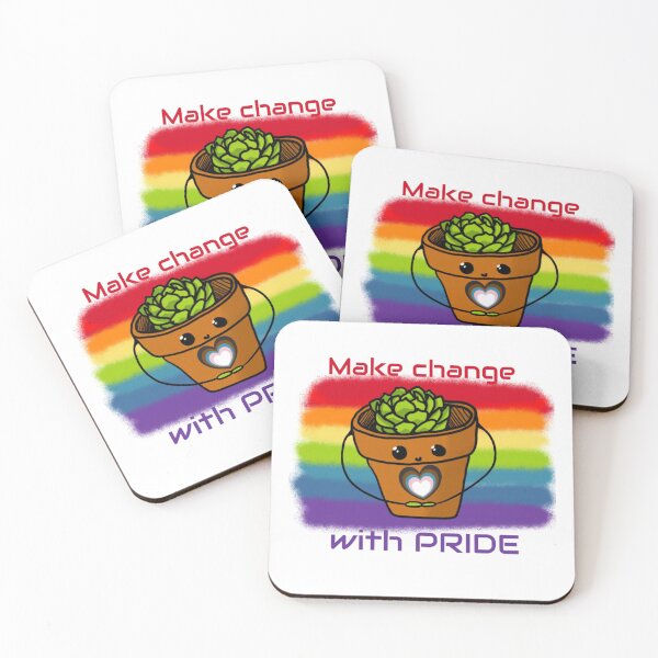 Item preview, Make Change With Pride designed and sold by geozaki.
