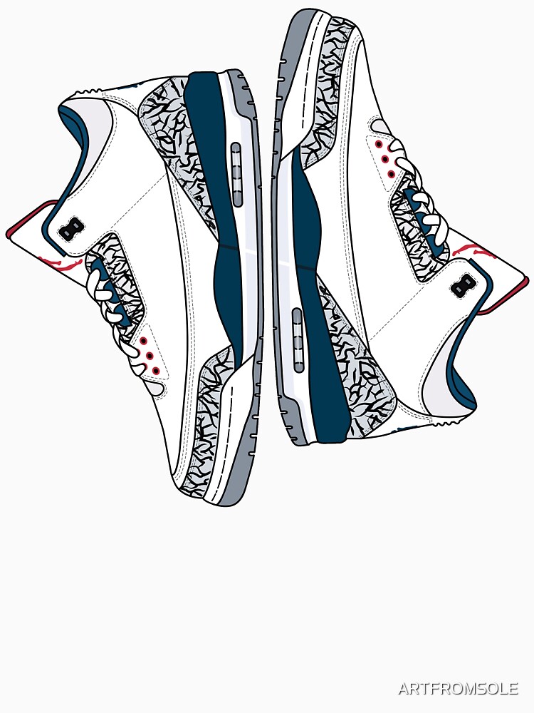 jordan 3 true blue hoodie