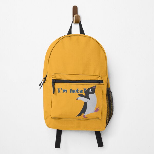 Item preview, running late penguin designed and sold by JuliaKerczaArt.