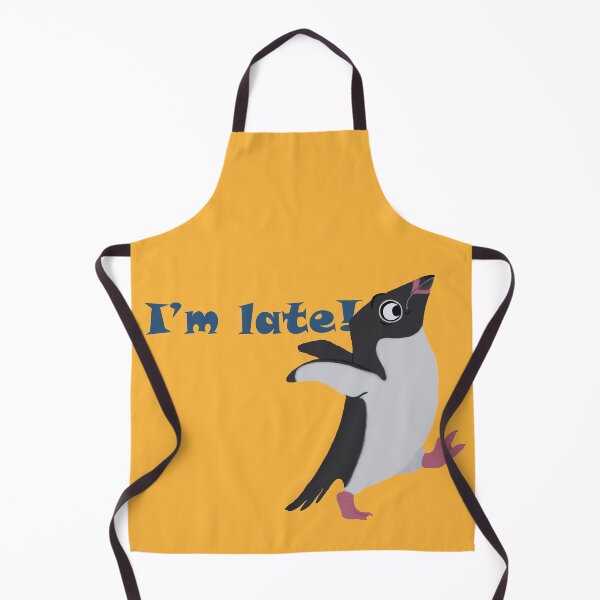 Item preview, running late penguin designed and sold by JuliaKerczaArt.