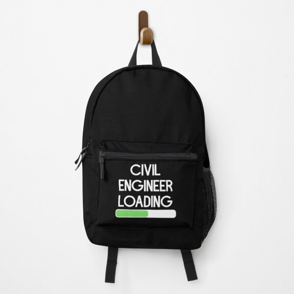 Item preview, Civil Engineer Loading (For 4-7 semester) White designed and sold by bumperapparels.