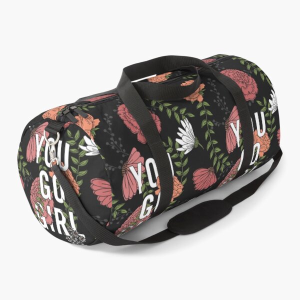 Item preview, You Go Girl with Florals designed and sold by latheandquill.