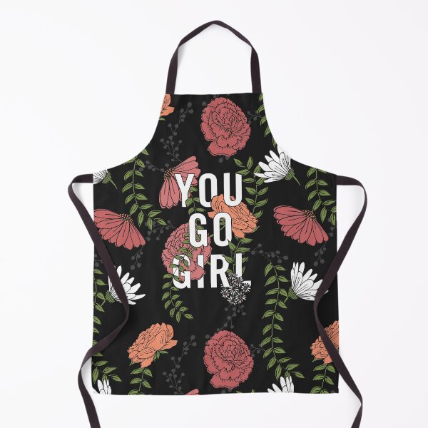 Item preview, You Go Girl with Florals designed and sold by latheandquill.