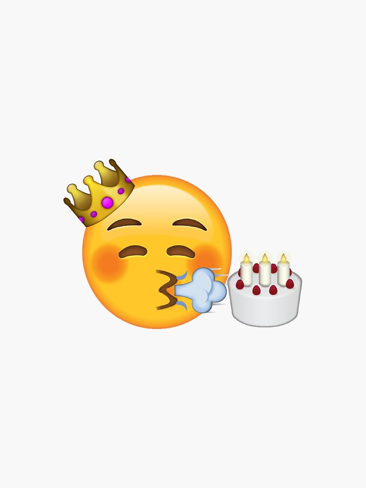 Happy Birthday stickers emoji by FOMICHEV DENIS