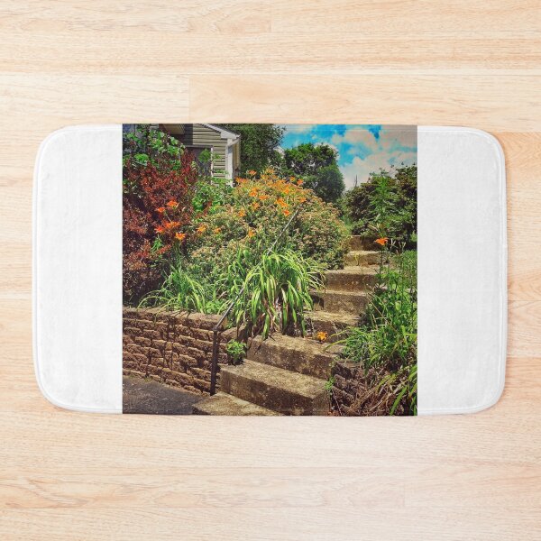 Item preview, Flower Filled Stairs designed and sold by brunoanjoloart.