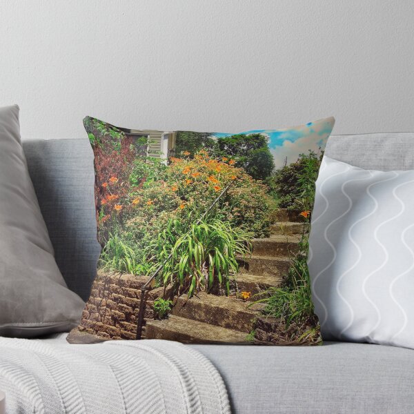 Item preview, Flower Filled Stairs designed and sold by brunoanjoloart.