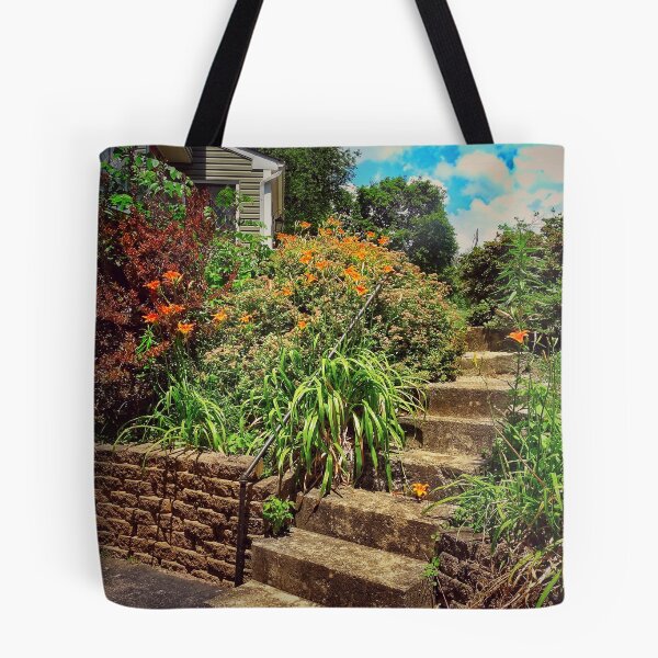 Item preview, Flower Filled Stairs designed and sold by brunoanjoloart.