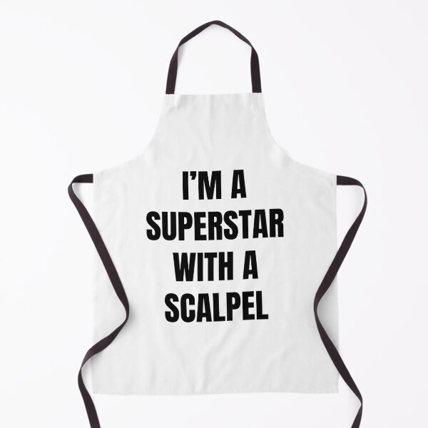Item preview, I'm A Superstar With a Scalpel - Grey's designed and sold by quoteedesigns.