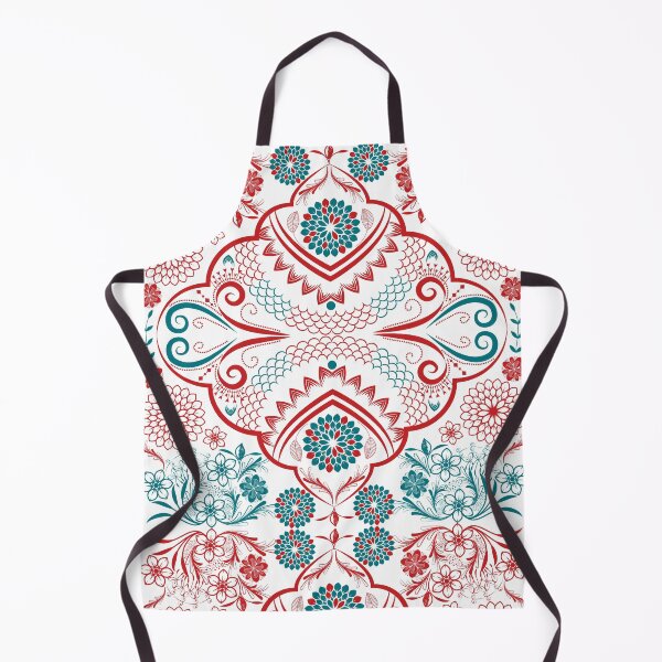 Item preview, Moroccan Floral Pattern Red designed and sold by famenxt.