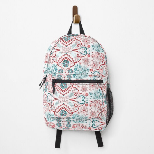 Item preview, Moroccan Floral Pattern Red designed and sold by famenxt.