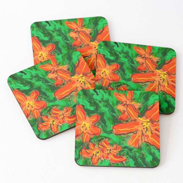 Item preview, Day Lilies designed and sold by GlassCanvas.