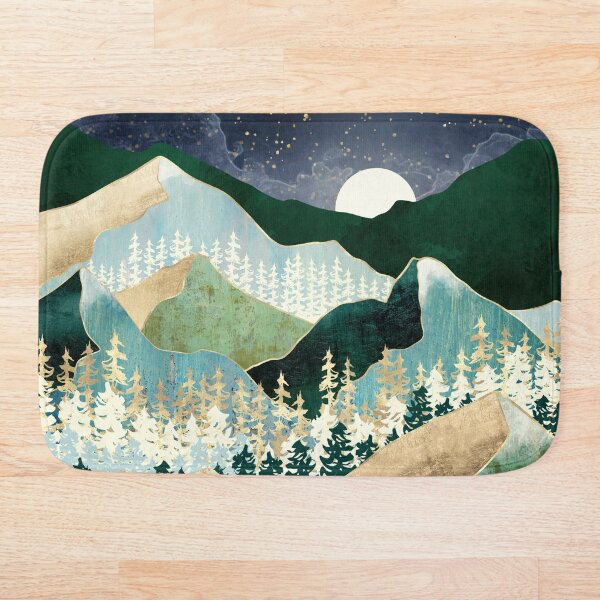 Spring Night Vista Bath Mat