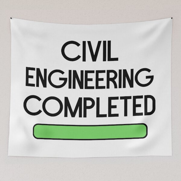 Item preview, Civil Engineering Completed (After 8 semester) designed and sold by bumperapparels.