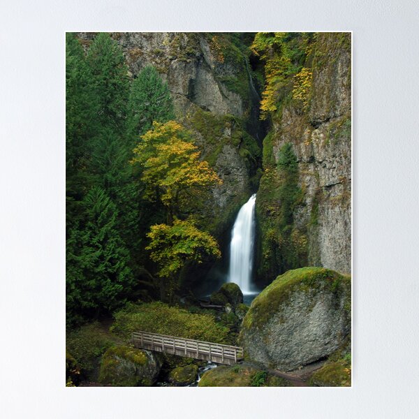 Wahclella Falls 3059_102706 Poster