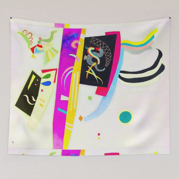 Item preview, Wassily Kandinsky - Violet Orange (Digitally Enhanced) designed and sold by Mr. Gattax.