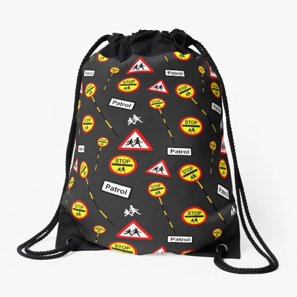 Road Drawstring Bags Redbubble - country roads new rainbow road update roblox