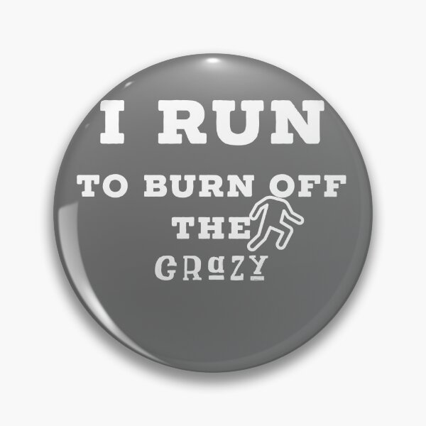 Item preview, I run to burn off the crazy designed and sold by Raw Creative Prints.