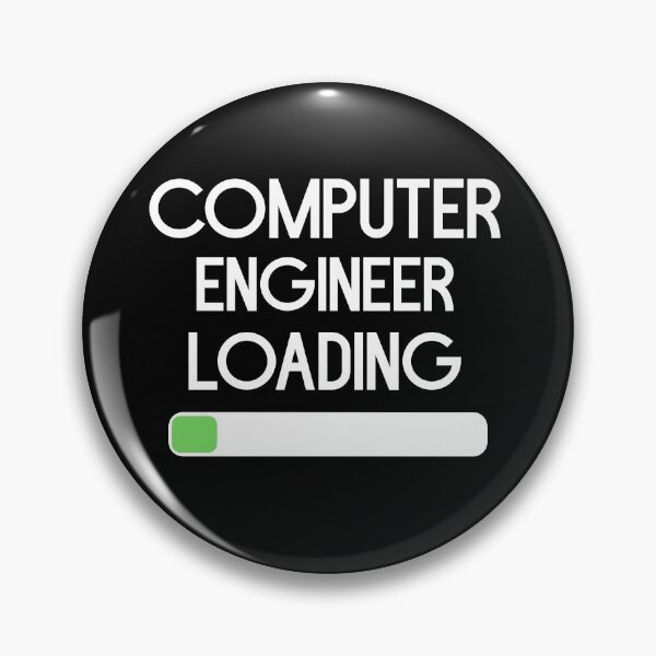 Item preview, Computer Engineer Loading (For 1-3 semester) white designed and sold by bumperapparels.