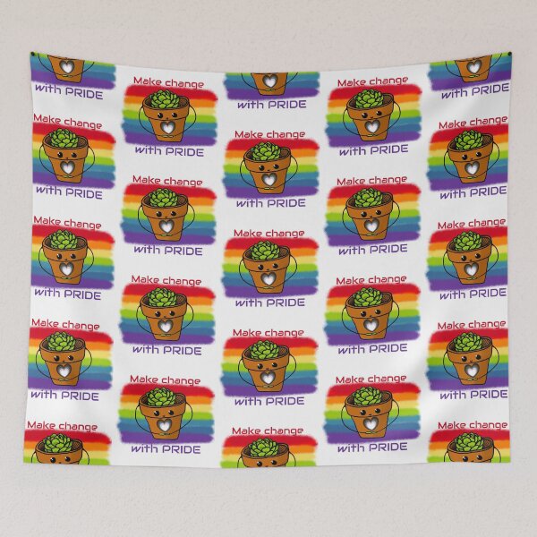 Item preview, Make Change With Pride designed and sold by geozaki.