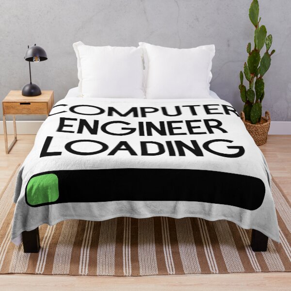 Item preview, Computer Engineer Loading (For 1-3 semester) black designed and sold by bumperapparels.