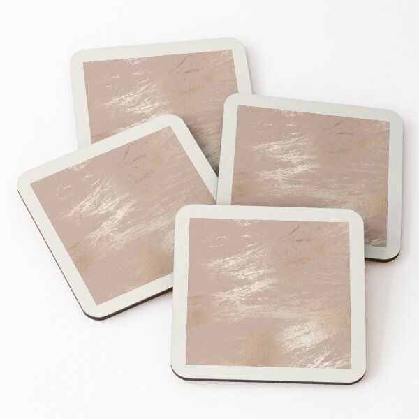 Item preview, Blush Pink Design with Gold Rose Texture designed and sold by simplydesignart.