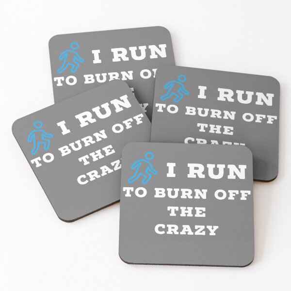 Item preview, I run to burn off the crazy designed and sold by Raw Creative Prints.