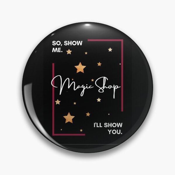 ARMEE! Dieser Entwurf ist von BTS 'schönem Lied Magic Shop inspiriert. Button
