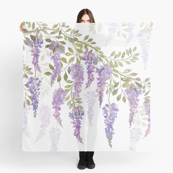 Wisteria Blossoms Scarf