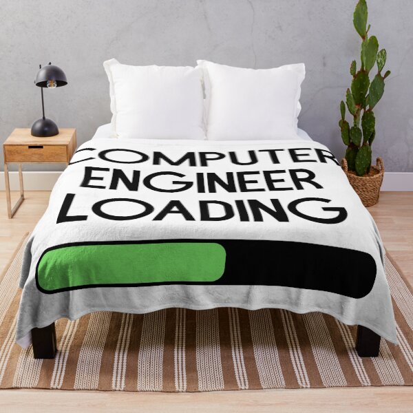 Item preview, Computer Engineer Loading (For 4-7 semester) black designed and sold by bumperapparels.