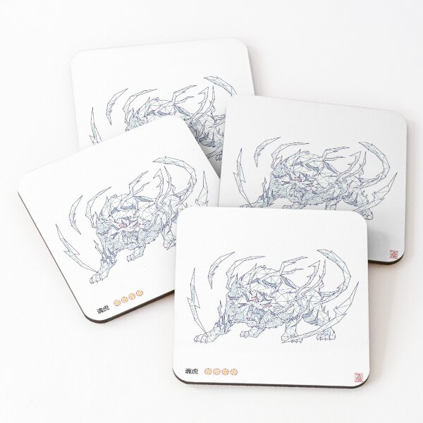Item preview, Geometric Soul Tiger designed and sold by Daniel Grey.