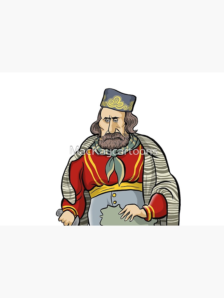 Giuseppe Garibaldi by MacKaycartoons