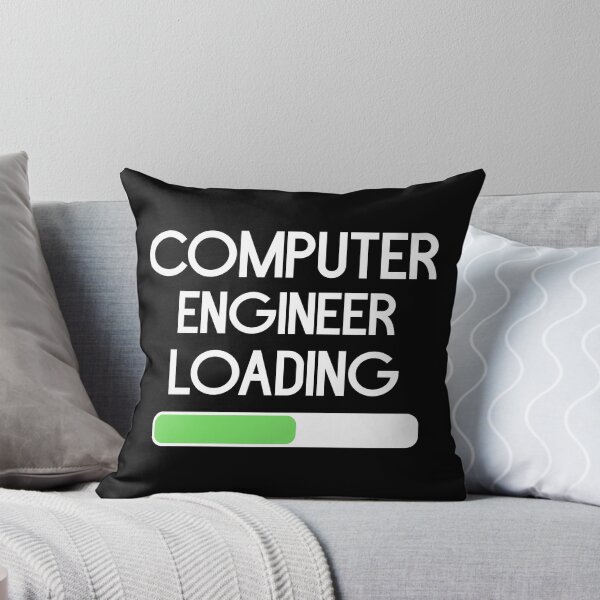 Item preview, Computer Engineer Loading (For 4-7 semester) White designed and sold by bumperapparels.