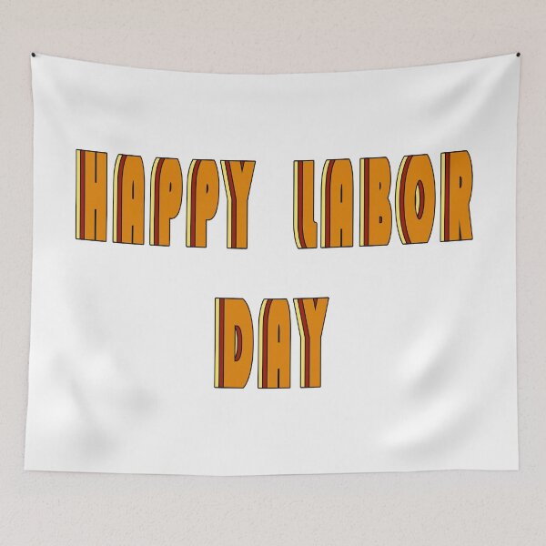 Item preview, Copy of Happy Labor Day Brown Color Layer designed and sold by vineeth.