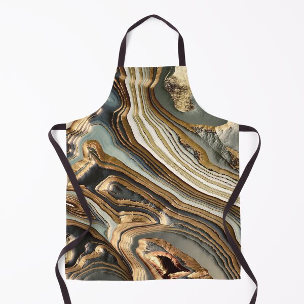 Item preview, White Gold Agate Abstract designed and sold by spacefrogdesign.