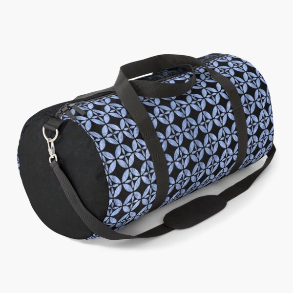 Item preview, Textured blue and black Shippo ombre - traditional Japanese pattern designed and sold by misentangled.