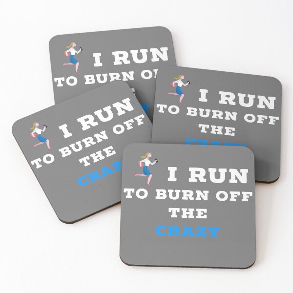 Item preview, I run to burn off the crazy designed and sold by Raw Creative Prints.