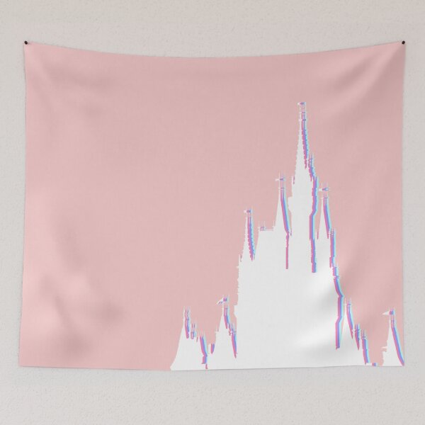 Item preview, Colorful Magic Castles (Millennial Pink) designed and sold by FandomTrading.