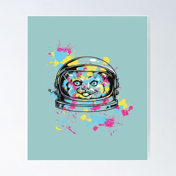 Item preview, Cat in SPACE designed and sold by Tifaprint.
