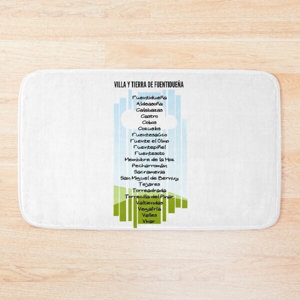 Item preview, List of villages from Villa y Tierra de Fuentidueña - Spain designed and sold by My-Queens-Store.