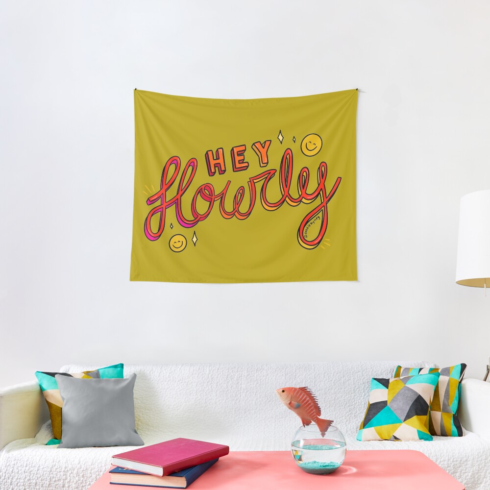 Hey Howdy Tapestry