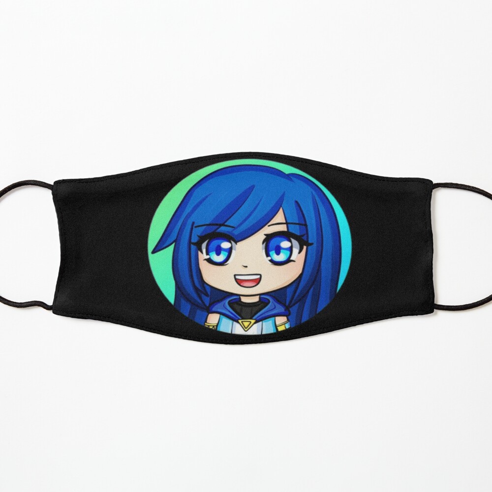 Itsfunneh Mask By Tiredtakachi Redbubble - funnehcake roblox character itsfunneh