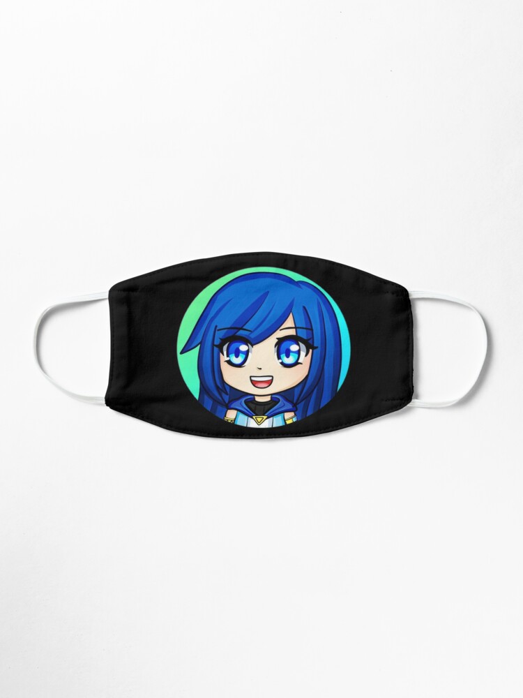 Itsfunneh Mask By Tiredtakachi Redbubble - youtube itsfunneh roblox hero