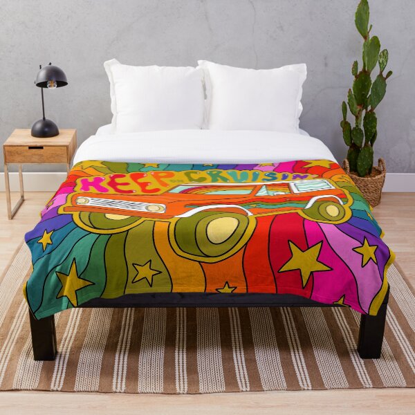 Keep on Cruisin Throw Blanket