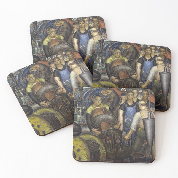 Item preview, Hard Labor - Charles Wells Mural - The New Deal designed and sold by TheCurators.