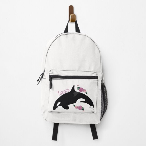 Item preview, Takara the killer whale flower art designed and sold by Animaldesigns24.