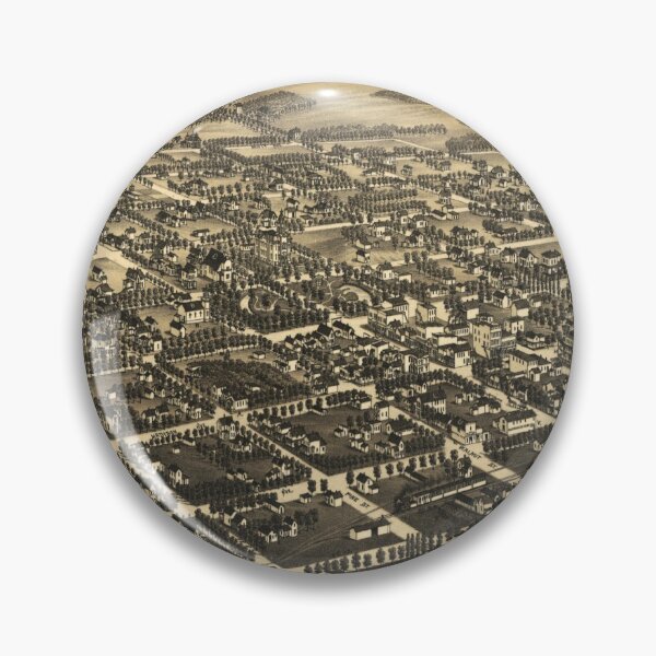 Item preview, Vintage Greeley CO Map (1882) designed and sold by BravuraMedia.
