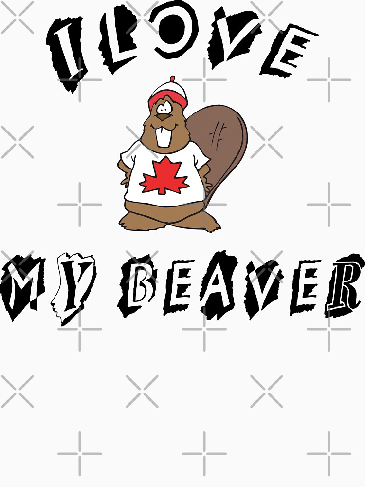 i love beaver t shirt