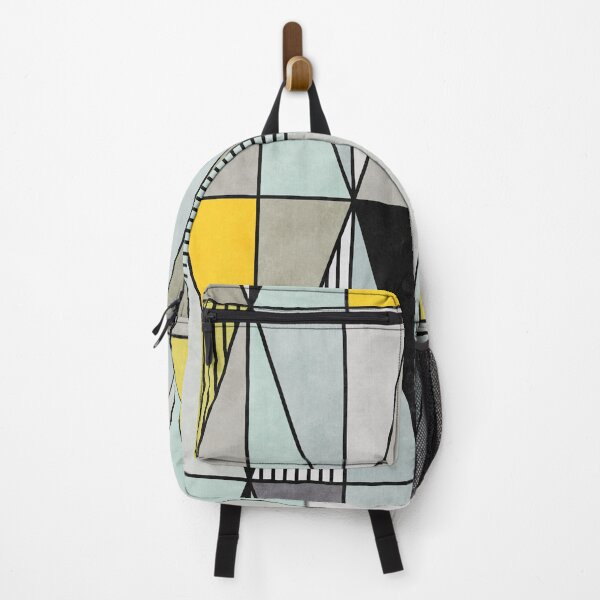 Item preview, Colorful Concrete Triangles - Yellow, Blue, Grey designed and sold by Zoltan Ratko.