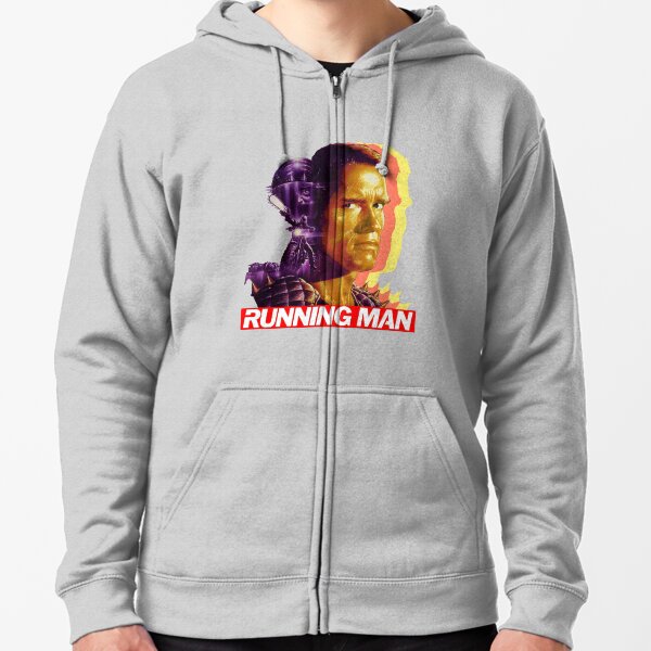 Running man outlet hoodie