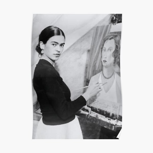 Frida Khalo artiste peintre t-shirt Poster